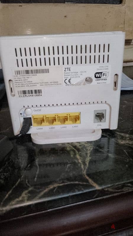 راوتر zte H168N VDSL 1