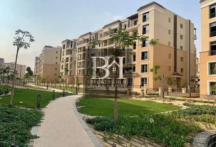 شقة استلام فورى جاهزة للسكن دابل فيو للبيع فى كمبوند سراى القاهرة الجديدة Ready to move Apartment double view for sale in Sarai Compound New Cairo