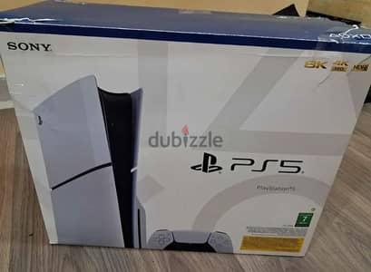 PS5 SLIM 1TB بجميع مشتملاته كامله جهاز من السعوديه