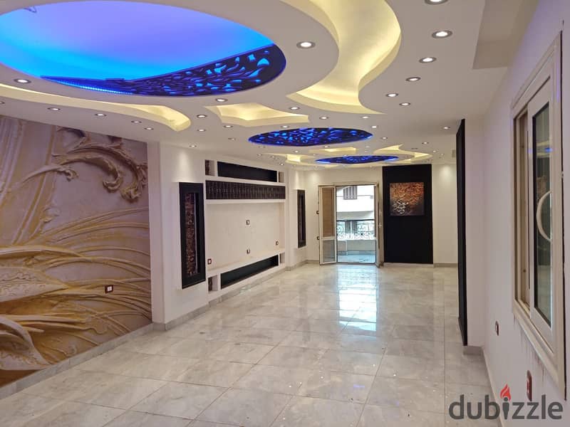 220 sqm super deluxe finished apartment, first residence  Steps from Genena Mall and Abbas El Akkad, Nasr City 0