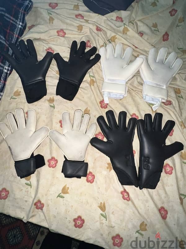 Goalkeeper gloves. 11