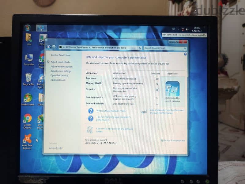 شاشة Dell للبيع مفيهاش خربوش 1