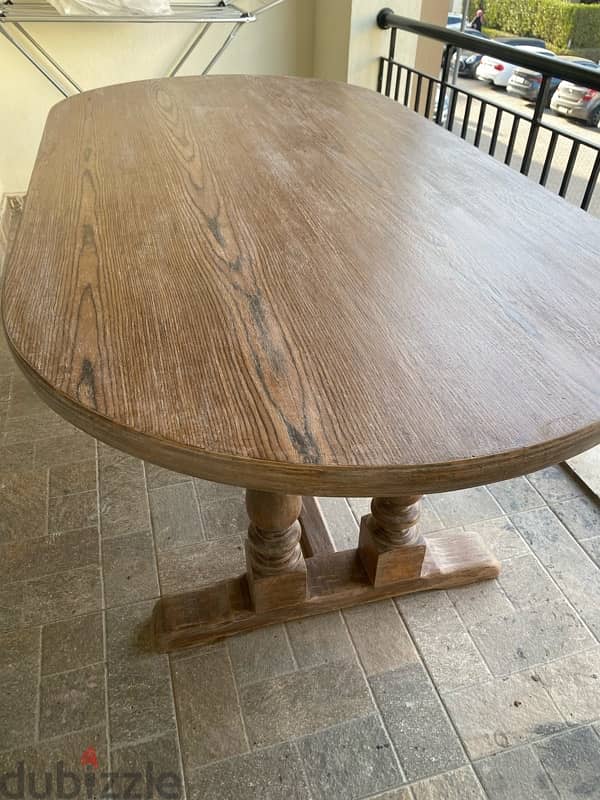 vintage style dining table 4