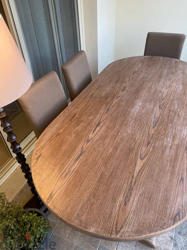 vintage style dining table 7