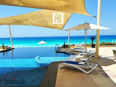 First row from the sea Most Premium villa in Marassi North Coast Private beach - private life  - Fully modern furnished