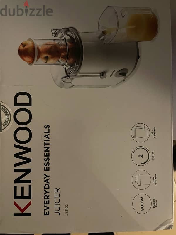 عصارة جزر وفواكه Kenwood 3