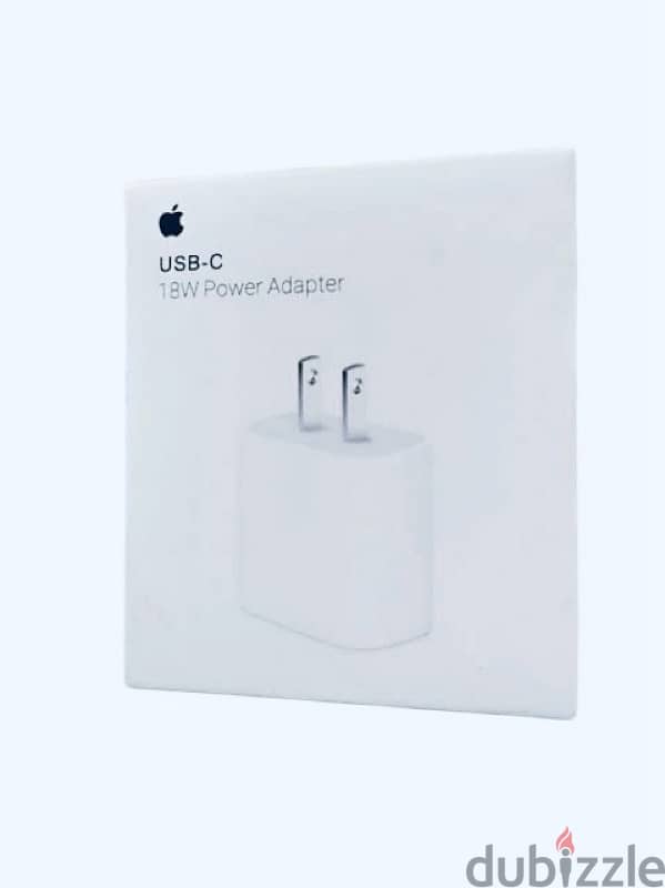 Original iPhone 18W Charger Type C Fast  شاحن ايفون اصلي تيب سي سريع 1