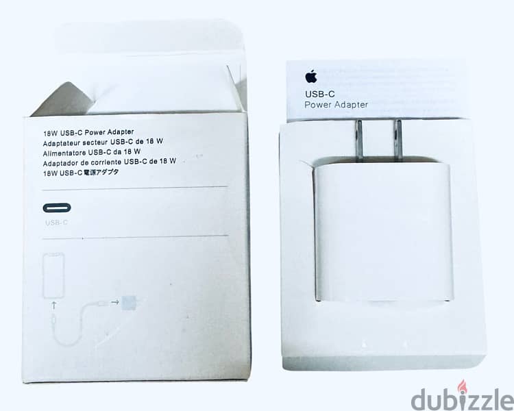 Original iPhone 18W Charger Type C Fast  شاحن ايفون اصلي تيب سي سريع 2