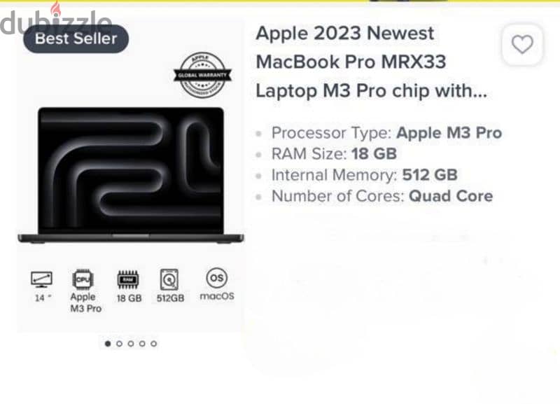 MacBook pro 14 m3  never used and never charged 0