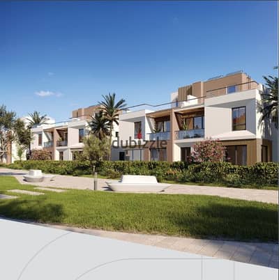 A Ready to move townhouse for sale at vye compound new zayed in installments