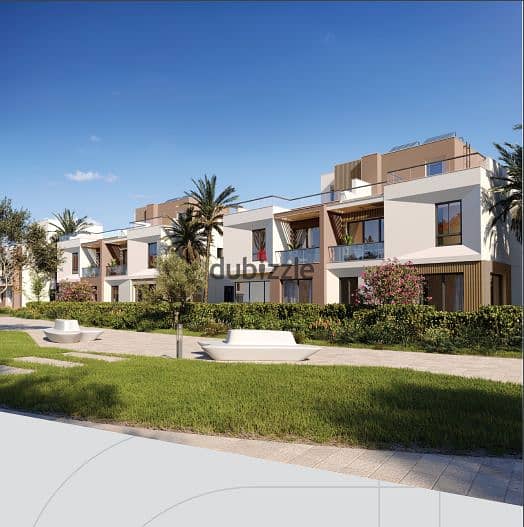 A Ready to move townhouse for sale at vye compound new zayed in installments 0