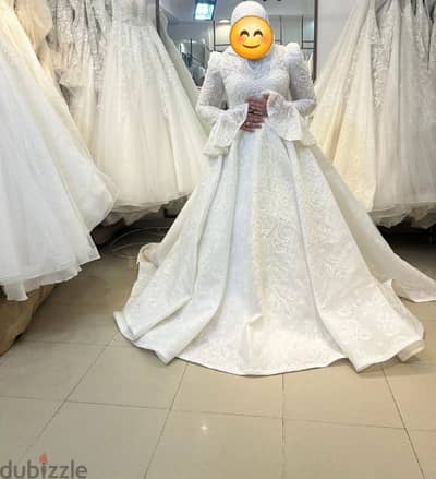 Wedding Dress (New) فستان فرح جديد لم يستخدم