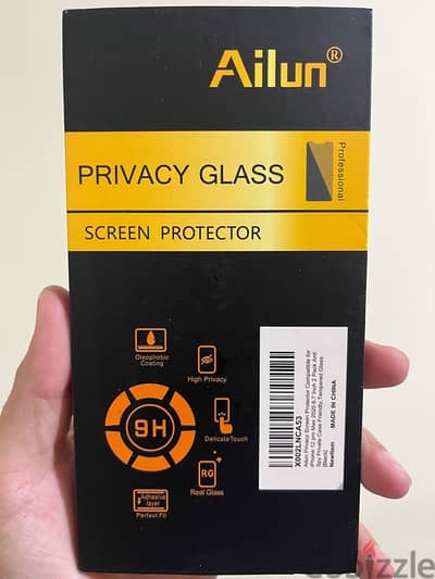 2 iphone 12 pro max privacy screen protector ١٢ برو ماكس سكرين فاميه