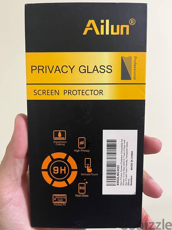 2 iphone 12 pro max privacy screen protector ١٢ برو ماكس سكرين فاميه 0