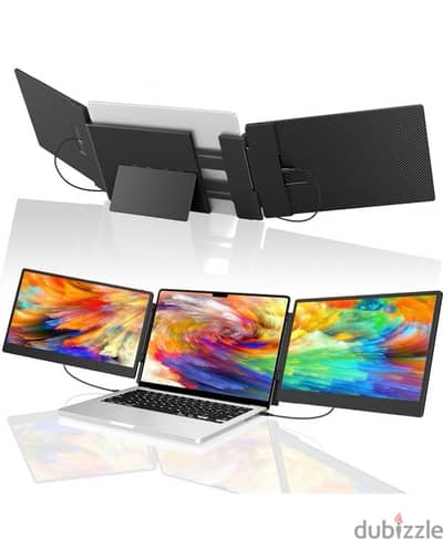 Portable 14" Laptop Monitor Extender