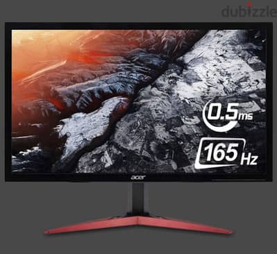 شاشة acer k4241q gaming monitor 165 HZ free sync premium 0.5 ms