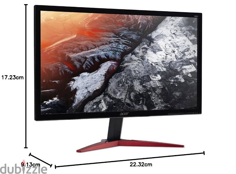 شاشة acer k4241q gaming monitor 165 HZ free sync premium 0.5 ms 2