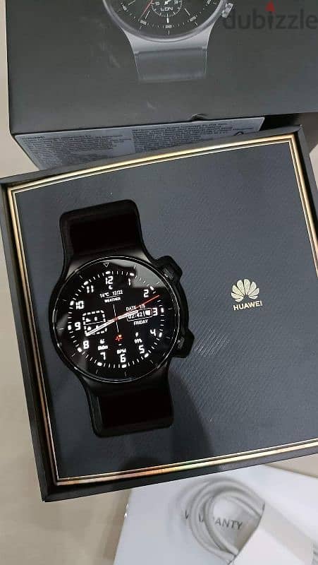 Huawei gt 2 pro  بحالة ممتازة للبيع او للبدل 0