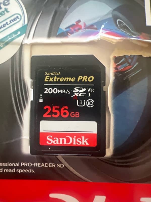 SanDisk Extreme Pro 256GB 200MB/s V30 SD Card 1