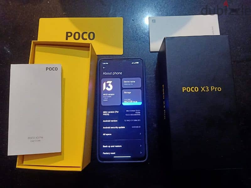 poco x3 pro 256/8+3 ram 0