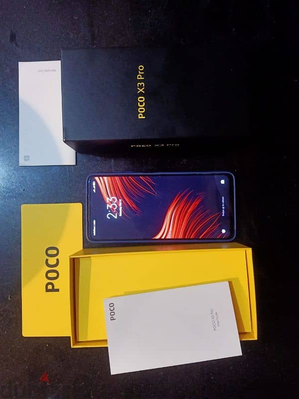 poco x3 pro 256/8+3 ram 1