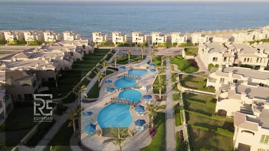 Directly on the beach, a ground floor chalet with a garden in Ain Sokhna