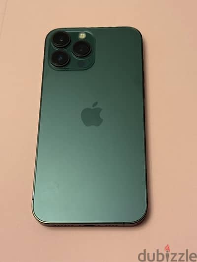 Green iPhone 13 ProMax // 128GB // Back replaced