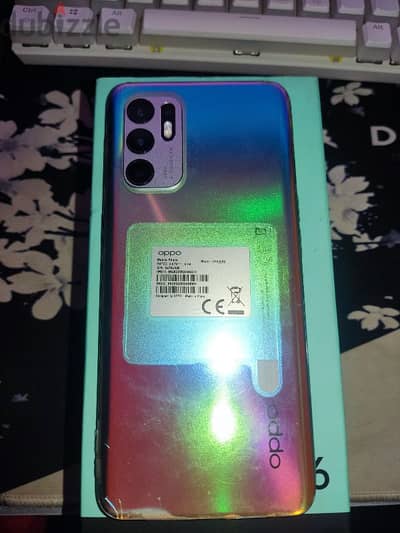 اوبو رينو OPPO Reno 6 مساحه + رام 128+8