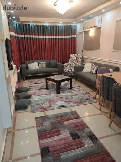 Furnished apartment for rent in Nasr City, next to City Stars, Shabab El Mohandessin Buildings