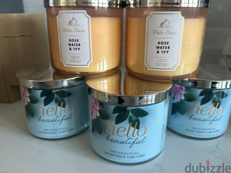 Bathnbody works brand new candles 3