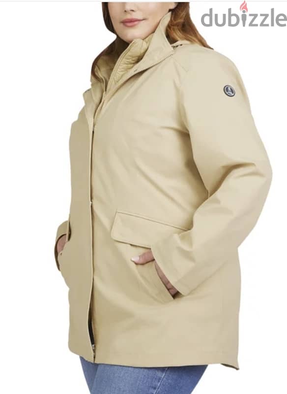 3 in 1 ladies jacket-vest (Land’s End) Beige 2