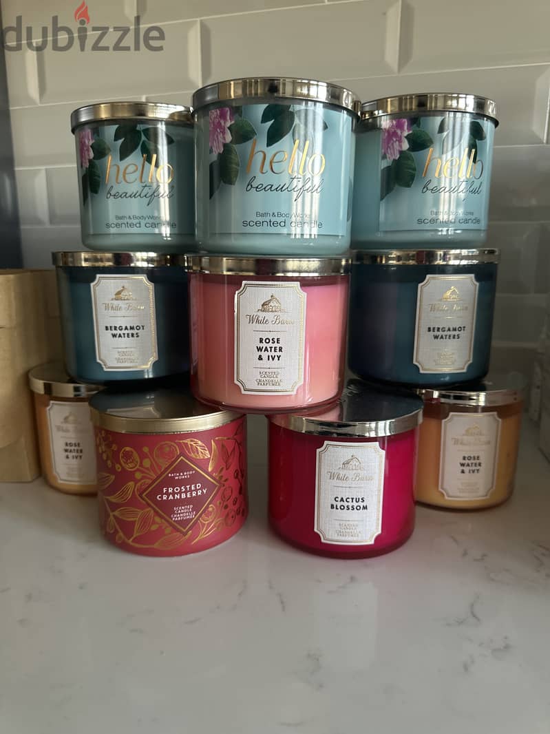 Bathnbody works brand new candles 7