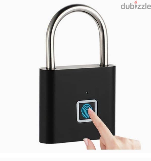 قفل بصمه   fingerprint padlock 2