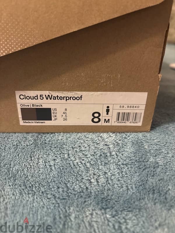 on cloud 5 waterproof 4