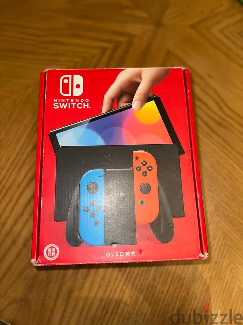 used nintendo switch oled 0