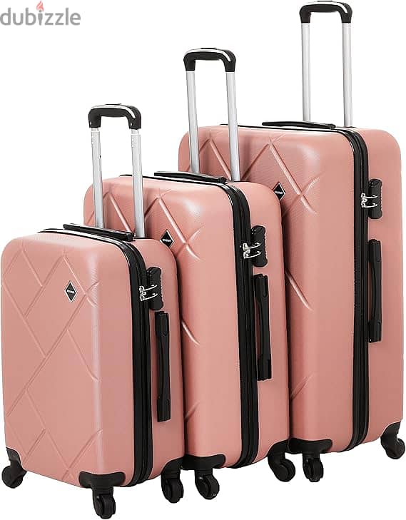 JACK SPRATT ABS 3 PSC Set Suitcase Luggage 0