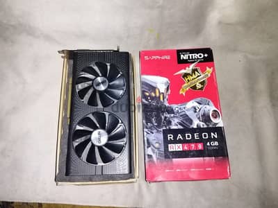 كارت الشاشه RX470 G4 RADEON