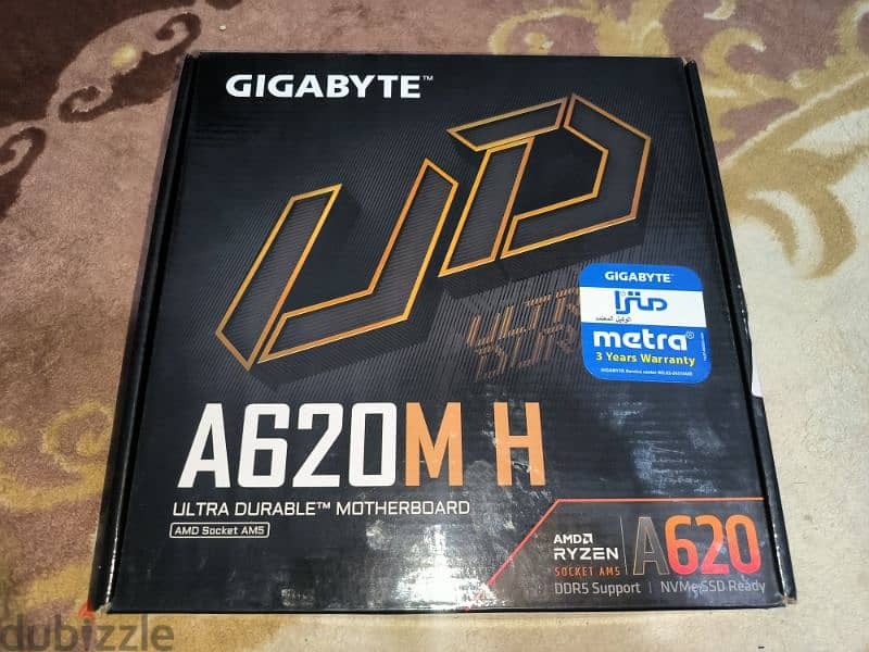 للبيع ماذر بورد gigabyte a620m h 0