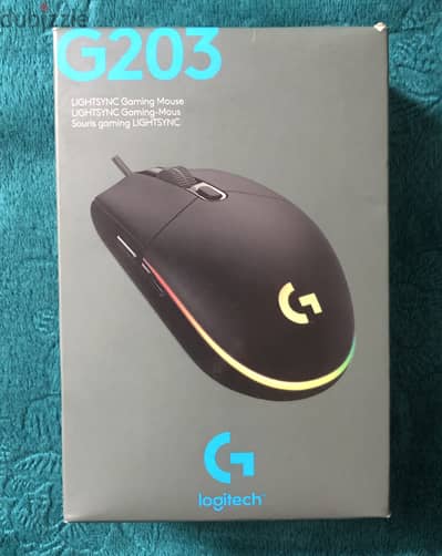 Logitech G203 Gaming Mouse - Black