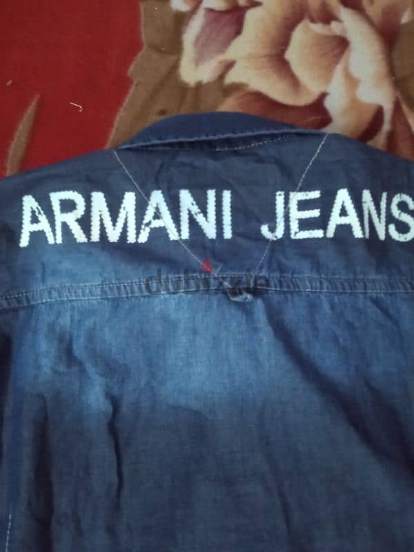 قميص جينز ايطالي ARMANI JEANS 1