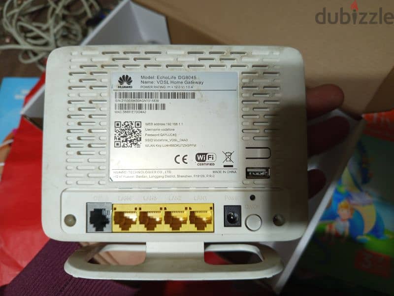 راوتر فودافون Adsl 1