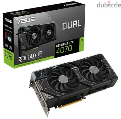 For Sale: ASUS Dual GeForce RTX 4070 OC Edition - 12GB GDDR6X