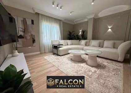 Corner townhouse villa for ready to move in the Fifth Settlement, New Cairo, next to Hyde Park and close to the American University in Cairo.