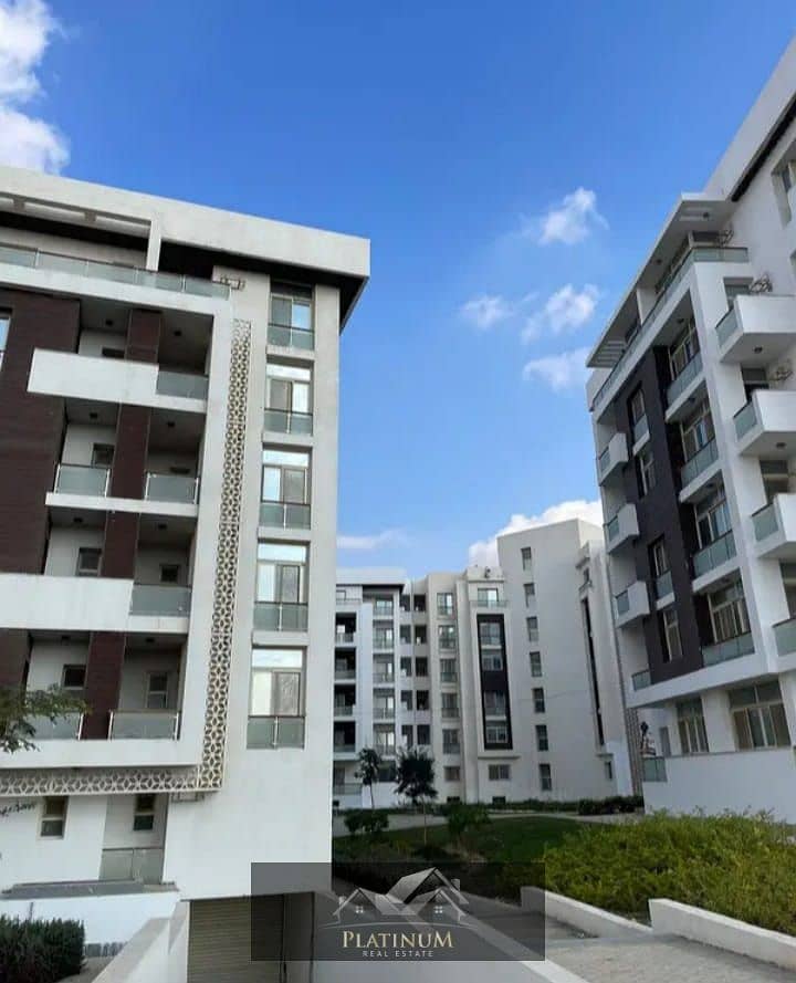 Apartment 157m for sale in Almaqsad Compound New Capital by City Edge - Prime location ( Fully Finished ) 5% D. P 0