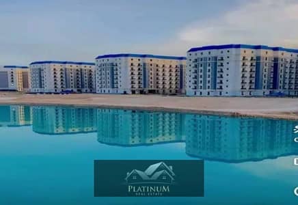 Apartment for sale  seaview in New  Alamein Towers in the Latin district by City Edge with a 5% down payment only  Fully finishined | Ready To Move