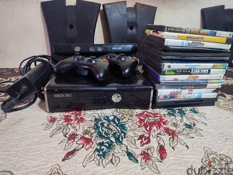 Microsoft Xbox 360 Slim 250GB Console (with Xbox Kinect 2