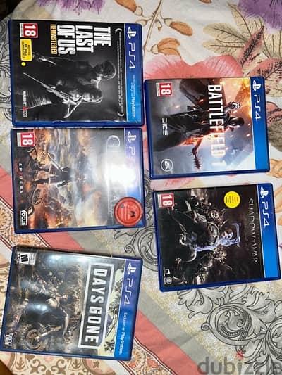 5 PS4 games