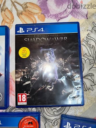 shadow of war PS4 games