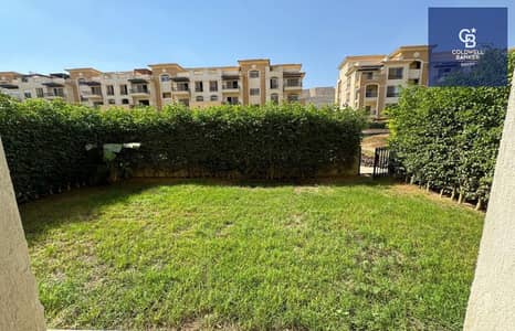 Apartment Ready To Move With Private Garden Very Prime Location At Compound Stone Residence       .