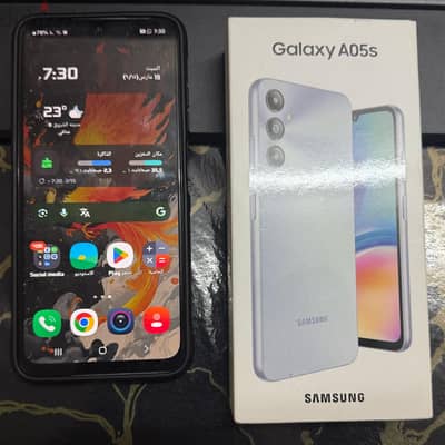 samsung A05s 4GB/64GB شبه زيرو